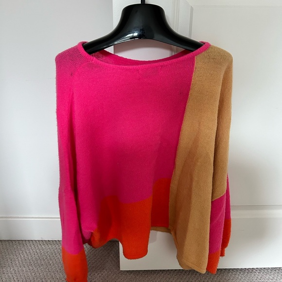 Pink Lilyful Sweater, One Size Fits Most - Picture 2 of 5